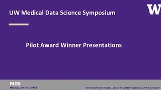 2025 IMDS Symposium Pilot Award Winner Presentations