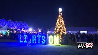 Video: TU celebrates holiday Lights On event