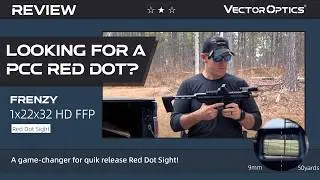 Vector Optics | Frenzy Plus 1x22x32 (SCRD-65): революционный коллиматорный прицел Quik Release Re...