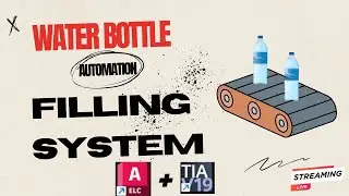 Water Bottle Filling Plant Automation from Scratch | PLC Programming in TIA Portal