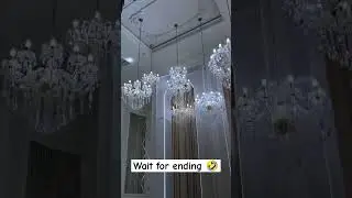 Luxury Classic Crystal Chandelier💎This looks so elegant & classic!!🤩 #homeadore #wedding #viralvideo