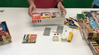 I love vintage LEGO - Excitement over set 325 Shell Station Unboxing