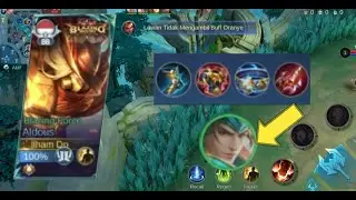KETEMU ZILONG DI EXP!! DAMAGE ZILONG DI EARLY GAME SAKIT BET!!
