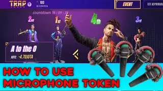 How To Use Microphone Token For TRAP Revolution Event And Get Free T-Shirt, Backpack | Free Fire