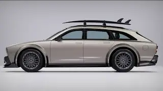 Alpha Motor Corporation Unveils The Pure Electric SAGA ESTATE Crossover Vehicle