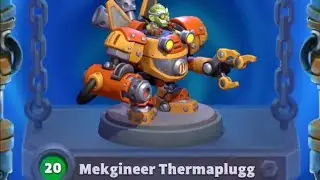 WARCRAFT RUMBLE - How to Destroy Mekgineer Thermaplugg With Hogger Hero - Warcraft Dungeon