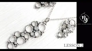 Tumbling Rings Earrings & Pendant LESSON 2