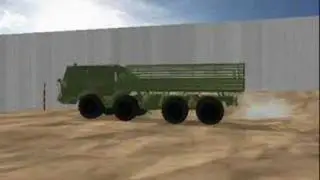 Tatra 813 8x8 Physics Test 2