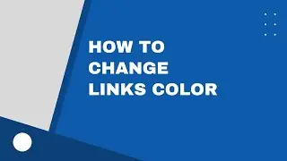 How to Change Links Color in GroundWP