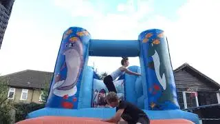 Bounce castle fails