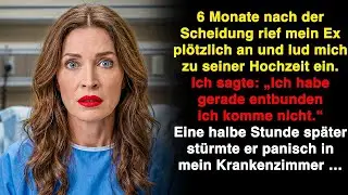 Sechs Monate nach der Scheidung rief mein Ex wegen seiner Hochzeit an. „Ich habe gerade entbunden.“