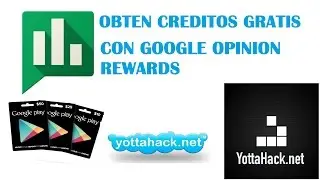 Obten Creditos para Play Store Gratis .:Google Opinion Rewards:.