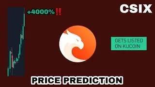 CSIX COIN TO THE MOON‼️ CARBON BROWSER PRICE PREDICTION $1 IS REAL⁉️ CSIX GET LISTED ON KUCOIN