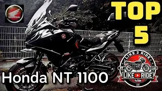 Top 5 Accessories For Touring Motorcycle | Honda NT 1100 DCT