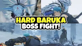 Baruka Boss Fight (Hard Mode) - Solo Leveling Arise Overdrive