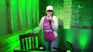 Dava S sings Into the Unknown w/ Route 11 DJ at Shenandoah Valley Axe Throwing Co 1/10/26