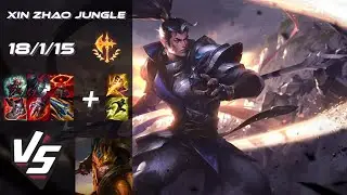 JUNGLE Xin Zhao vs Jarvan IV - EU Grandmaster Patch 25.20