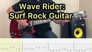 Wave Rider: Surf Rock Guitar Tutorial + Tabs