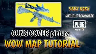 How to Get Gun Cover Picture in Pubg WOW Map | NEW WOW Map Secret in PUBG Mobile | guns screenshot