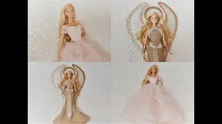 ❤️Barbie Birthday Wishes 2012 & Bob Mackie Holiday Angel -From Princess Mythical Creature STUNNING❤️