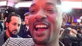 WILL SMITH signs an 'Aladdin genie toy' for 'Make-A-Wish UK' Children's Charity 9/5/19