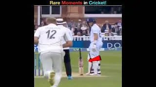 Rare Moments in Cricket! Pt. 1 #cricketshorts