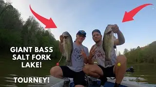 SALT FORK GIANT BASS! BACK TO BACK!