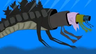 Monster Eat Monster Size Comparison Size Comparison//Ending With Sea Eater Zilla 