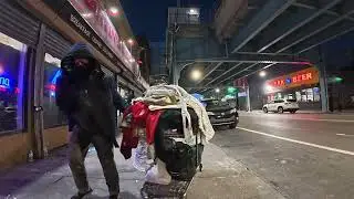 Riding Kensington on an ebike late Night 
