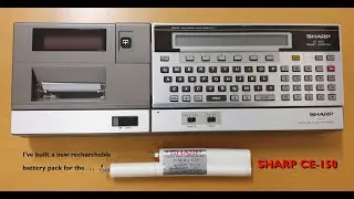 Building a new battery for the Sharp CE-150 (PC-1500)
