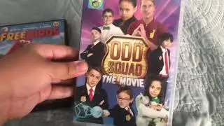 Free Birds 2013 DVD and Odd Squad: The Movie 2017 DVD