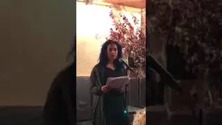 Abeer Y. Hoque at the November 2017 NYC Sunday Salon