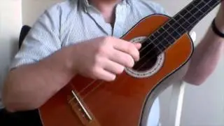 Ukulele tuning on Colombian bandola