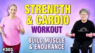 Strength & Cardio Workout for Seniors | Build Muscle & Endurance