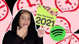 MY SPOTIFY WRAPPED 2021 REVIEW! *top artists, top songs + honourable mentions*