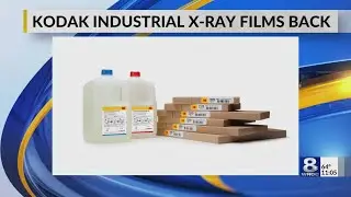 Kodak reintroduces industrial x-ray film