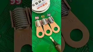 Upgrade Your Soldering with Better Wire! ⚡#solderingwire #solderinglead #diyelectronics #soldering