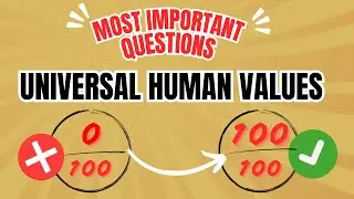 UHV important questions 2025 | UHV important | Human Values (DON'T MISS)