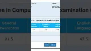 SSC CHSL 2021 TIER 1 Marks out. My marks