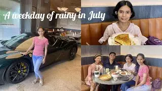 Black Ferrari in a cafe, simple birthday lunch and my crab paste sales happen