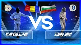Bivolaru Stefan (ROU) vs. Stanev Boris (BUL)🤺| 5-3 Victory| Trofeul Alfredo Bachelli | CS.Contraatac