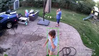 Drunk driver slams into house Back Cam
