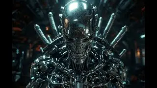 Humanoid Alien V | Titanium Xenomorph Horror Cyber techno Film - Original Soundtrack by Alan Roo