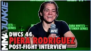 Piera Rodriguez wants UFC debut ASAP despite injuries in win | #DWCS 44
