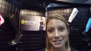 SKINS compression @ 2014 Interbike
