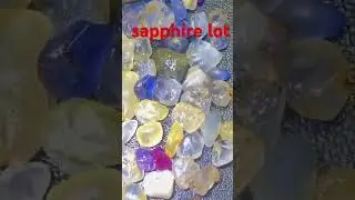 Sapphire lot#srilankagems #crystals #gemstone #preciousstone #sapphiregemstone #gemquality #sapphire