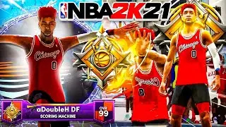 I HIT LEGEND INFRONT of the BIGGEST CROWD in 2K HISTORY! UNLOCKING NEW PORTAL & 120+ BADGES in 2K21!