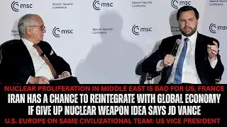 Iran Has A Chance To Reintegrate With Global Economy If Give Up Nuclear Weapon Idea Says JD Vance