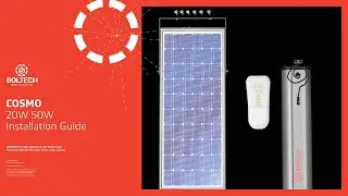 COSMO 20/50W | Installation Guide | SOLTECH Solar Lighting