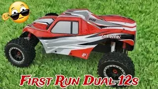 Arrma Custom Dual Motor Setup Older Video With Flier Hobbywing Proline
